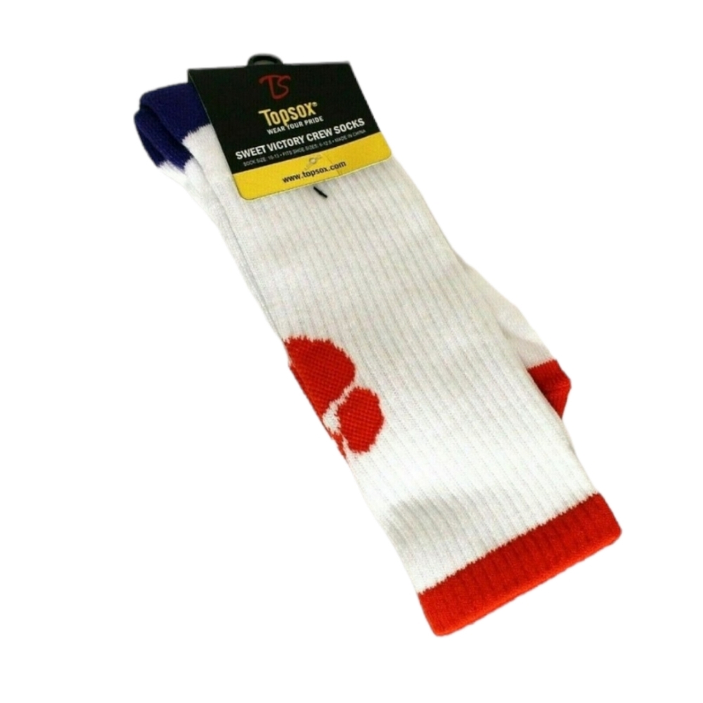 Topsox Clemson Tigers Sweet Victory Crew Socks Collegiate Apparel - Picture 1 of 3